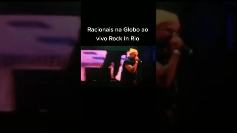 Racionais ao vivo na Globo Rock In Rio 2022 #shorts