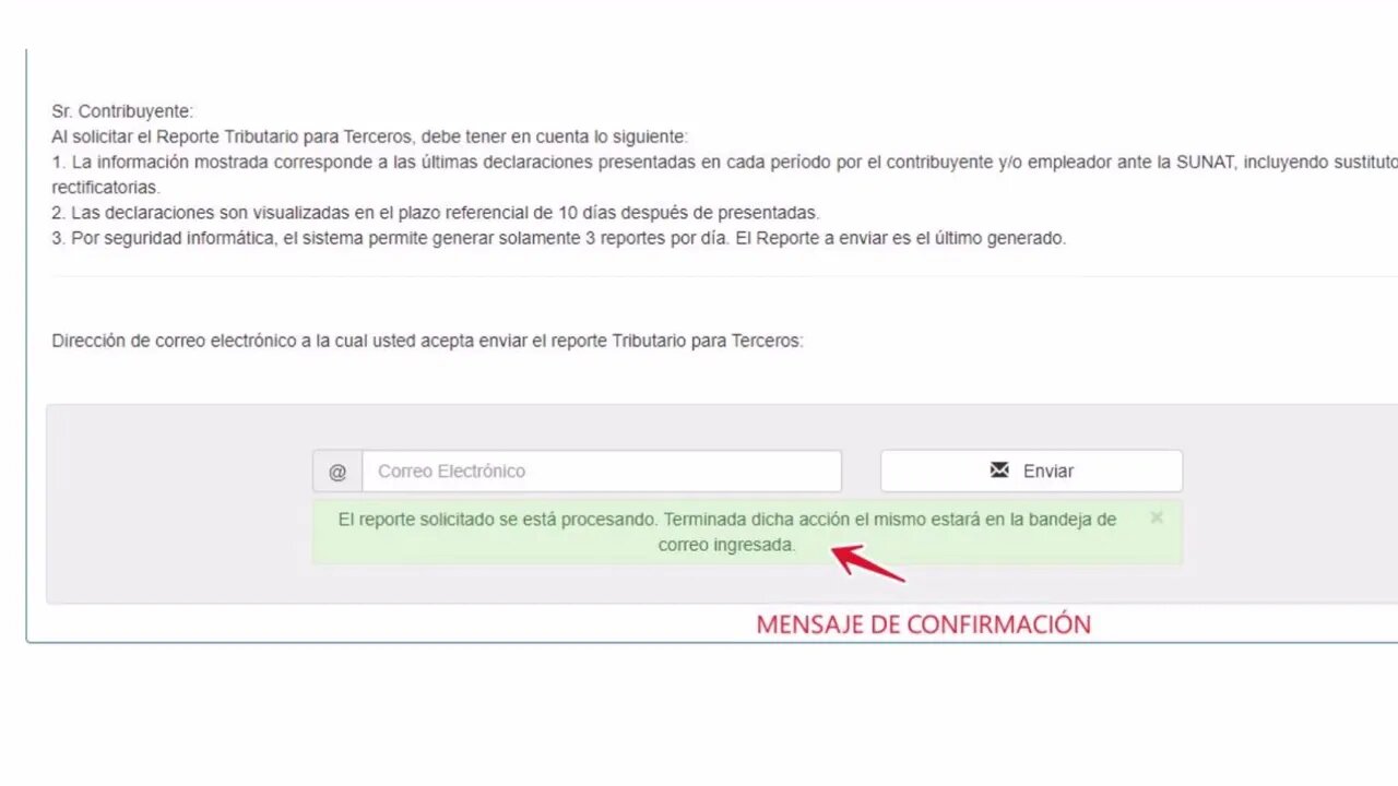 Como generar el reporte tributario sunat