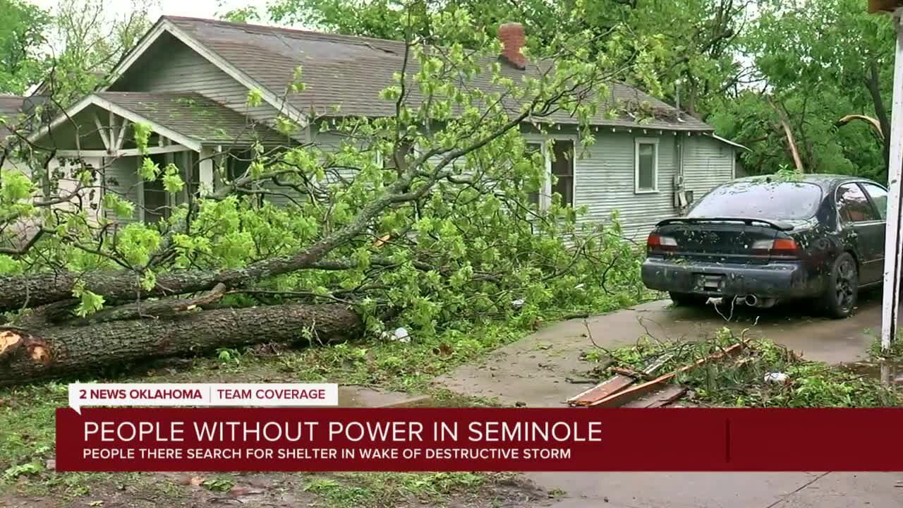 Recovery underway after tornado hits Seminole