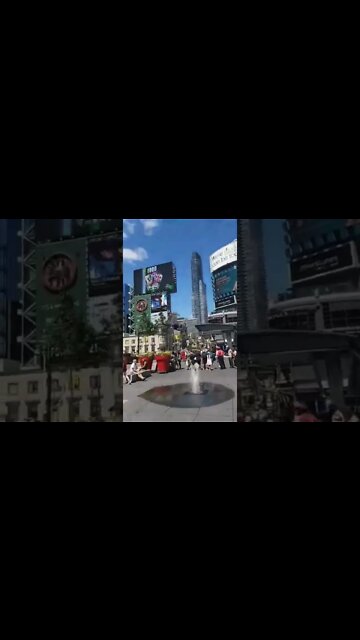 Younge and Dundas square Toronto Ontario