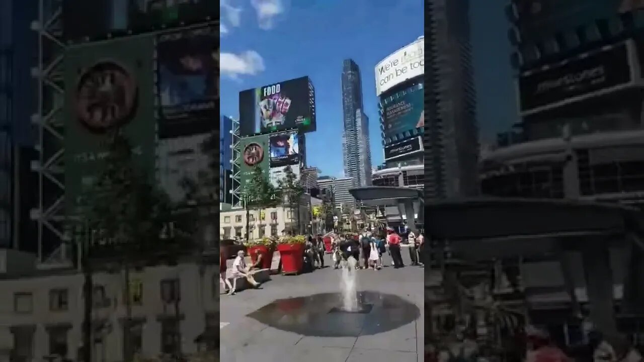 Younge and Dundas square Toronto Ontario