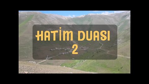 HATİM DUASI 2
