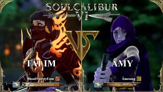 Talim (BloodThirstyEmu) VS Amy (Âmesang) (SoulCalibur™ VI: Online)