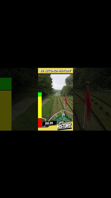 🚢 1844 Canal - ship travel OUTSIDE of the water! #short - IT'S HISTORY