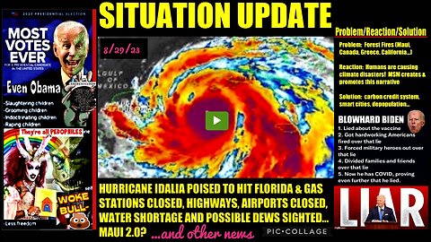 SITUATION UPDATE 8/29/23 (Related info and links in description)