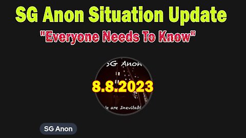 SG Anon Situation Update: "Everyone Needs To Know"