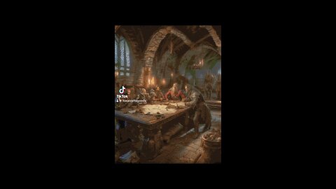 DND meeting full coverage counted cross stitch pattern