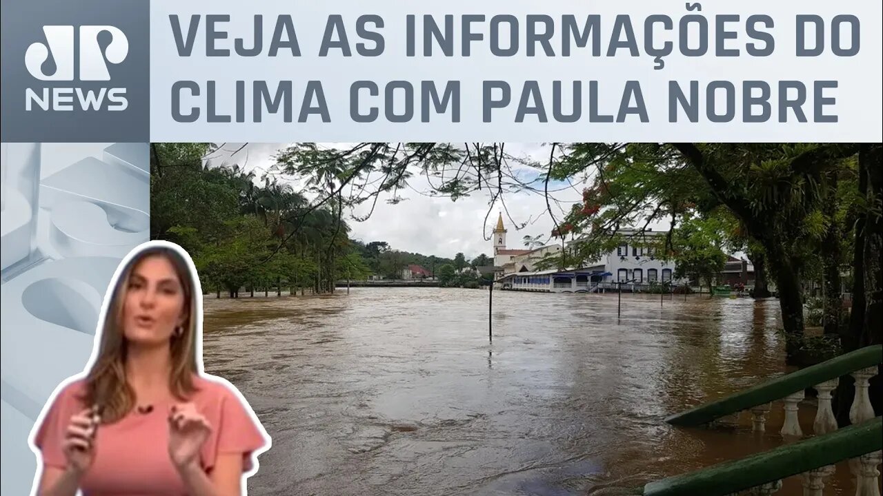 Volume de chuva no Sul deve atingir até 180 mm nos próximos dias | Previsão do Tempo