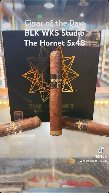 BLK WKS Studio The Hornet 5x48 #Short #Cigar #CigarOfTheDay #Shorts #Cigars #CigarReview #SNTB
