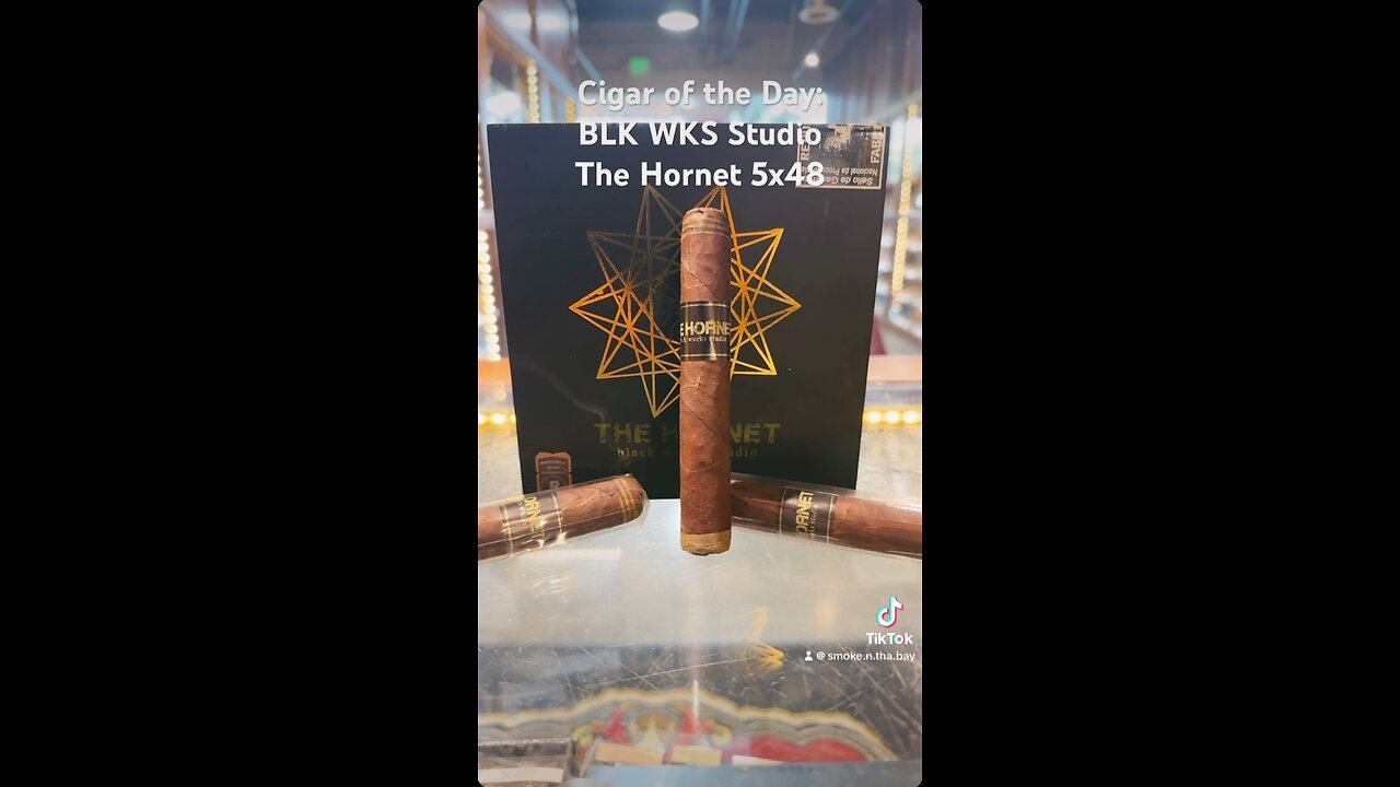 BLK WKS Studio The Hornet 5x48 #Short #Cigar #CigarOfTheDay #Shorts #Cigars #CigarReview #SNTB