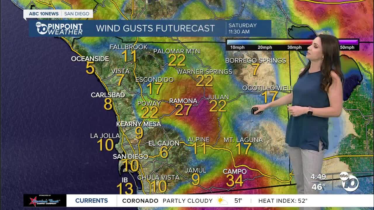 ABC 10News Pinpoint Weather with Meteorologist Megan Parry