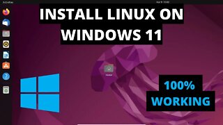 How To Install Linux On Windows 11