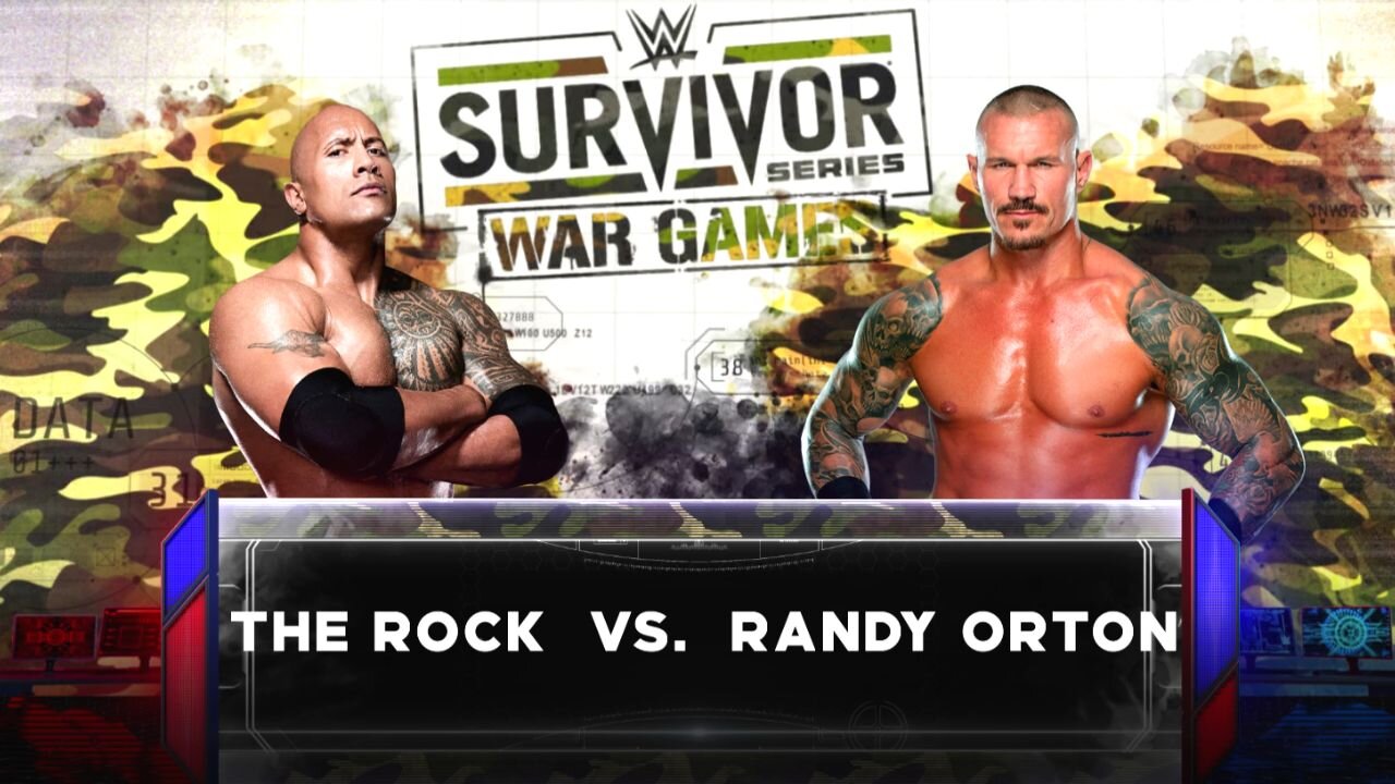 WWE 2K23 THE ROCK VS RANDY ORTON FULL MATCH | WWE 2K23 | REAL HAIDER GAMING