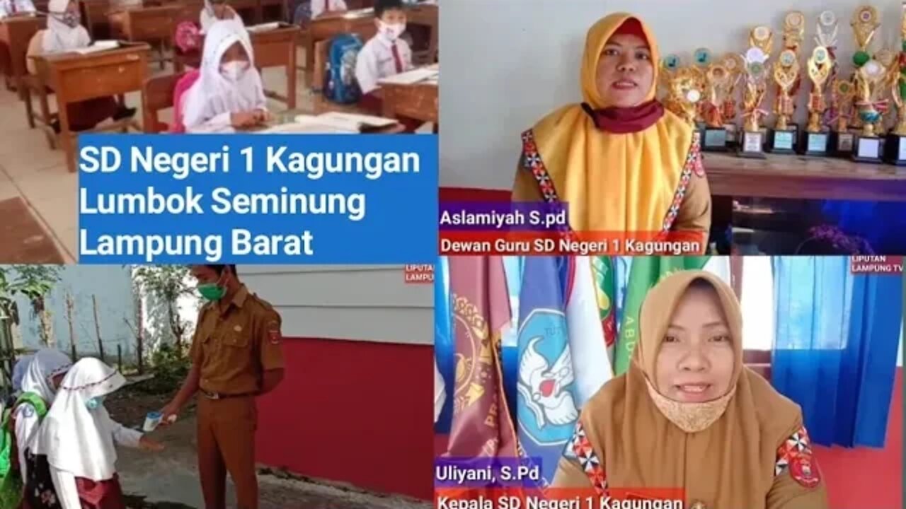 SD Negeri 1 Kagungan Belajar Tatap Muka dengan Protokol Kesehatan Cegah Covid19