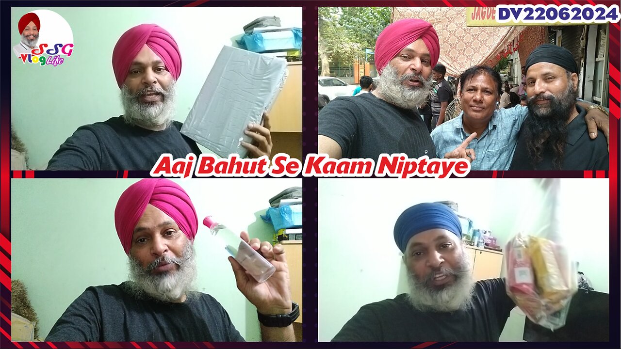 Aaj Bahut Se Kaam Niptaye DV22062024 @SSGVLogLife