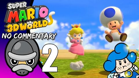 Part 2 // [No Commentary] Super Mario 3D World - Switch Gameplay