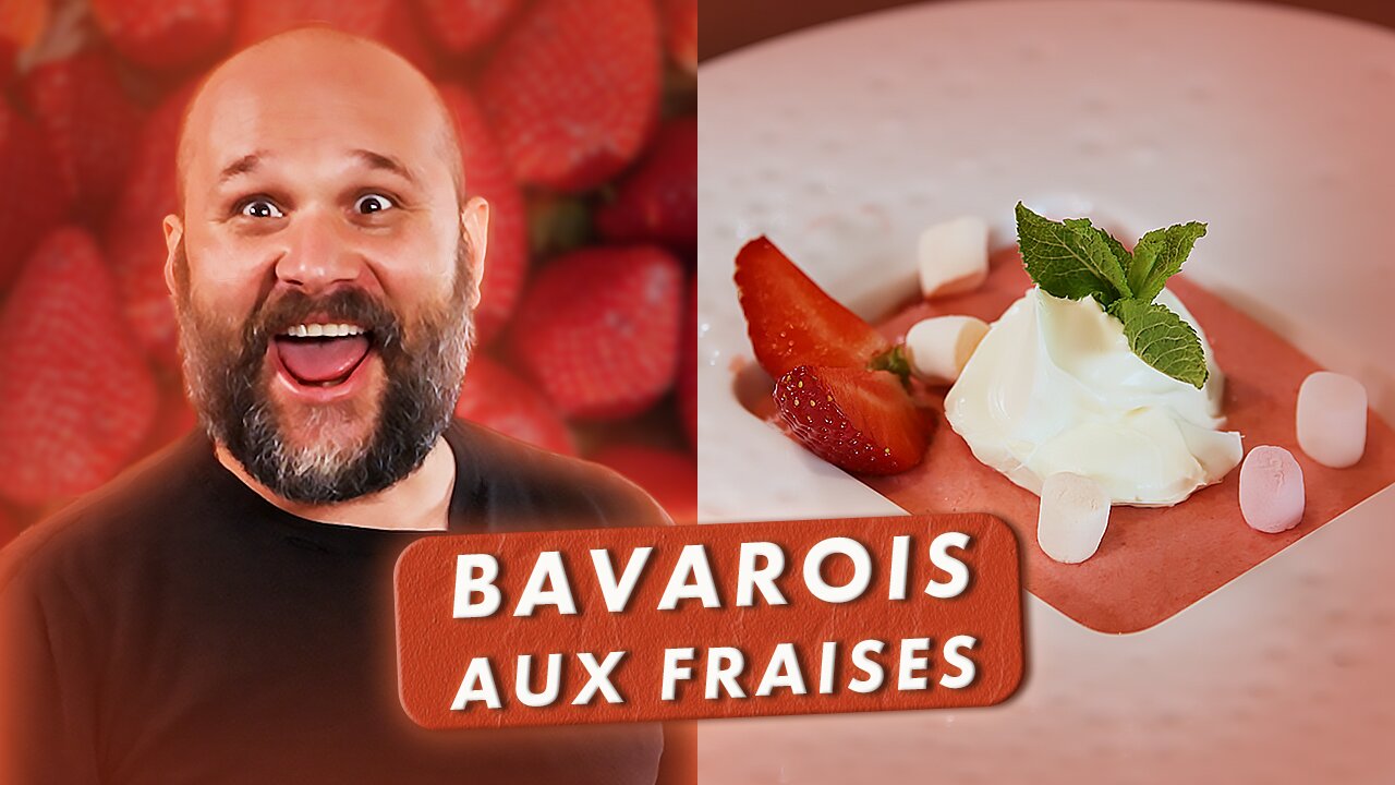 LE BAVAROIS AUX FRAISES ! - LA PATATE