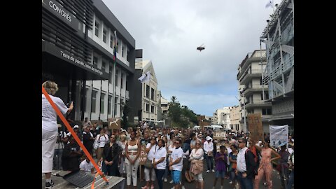 Témoignages Marche Citoyenne Pacifique pour la Liberté - Nouméa 31-07-21