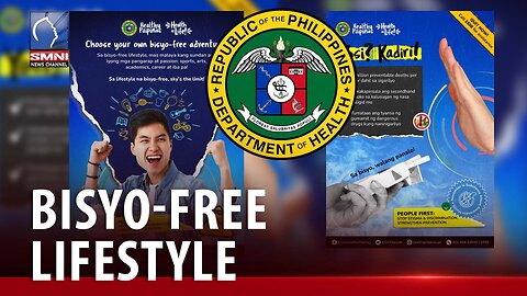 Bisyo-free lifestyle campaign, maigting na tinututukan ng DOH