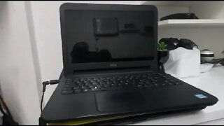 NOTEBOOK DELL INSPIRON 3421 PISCANDO LUZ BRANCA E LARANJA !