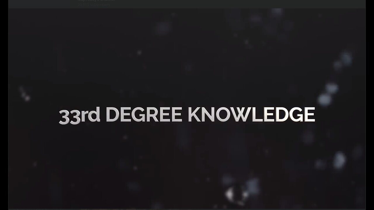 33rd Degree Knowledge