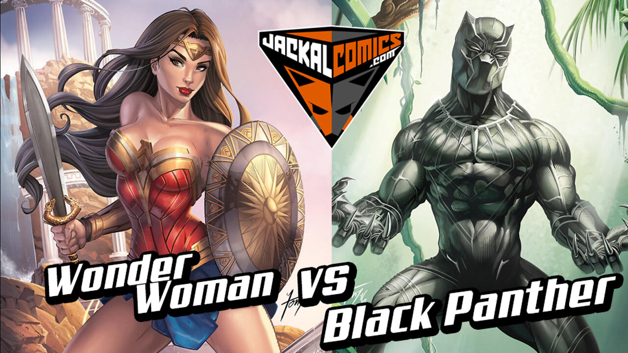 WONDER WOMAN Vs. BLACK PANTHER - Comic Book Battles: Who Would Win In A Fight?