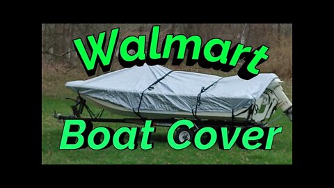 New Walmart Boat Cover. #GoOutDoors @BC Bait co. TV