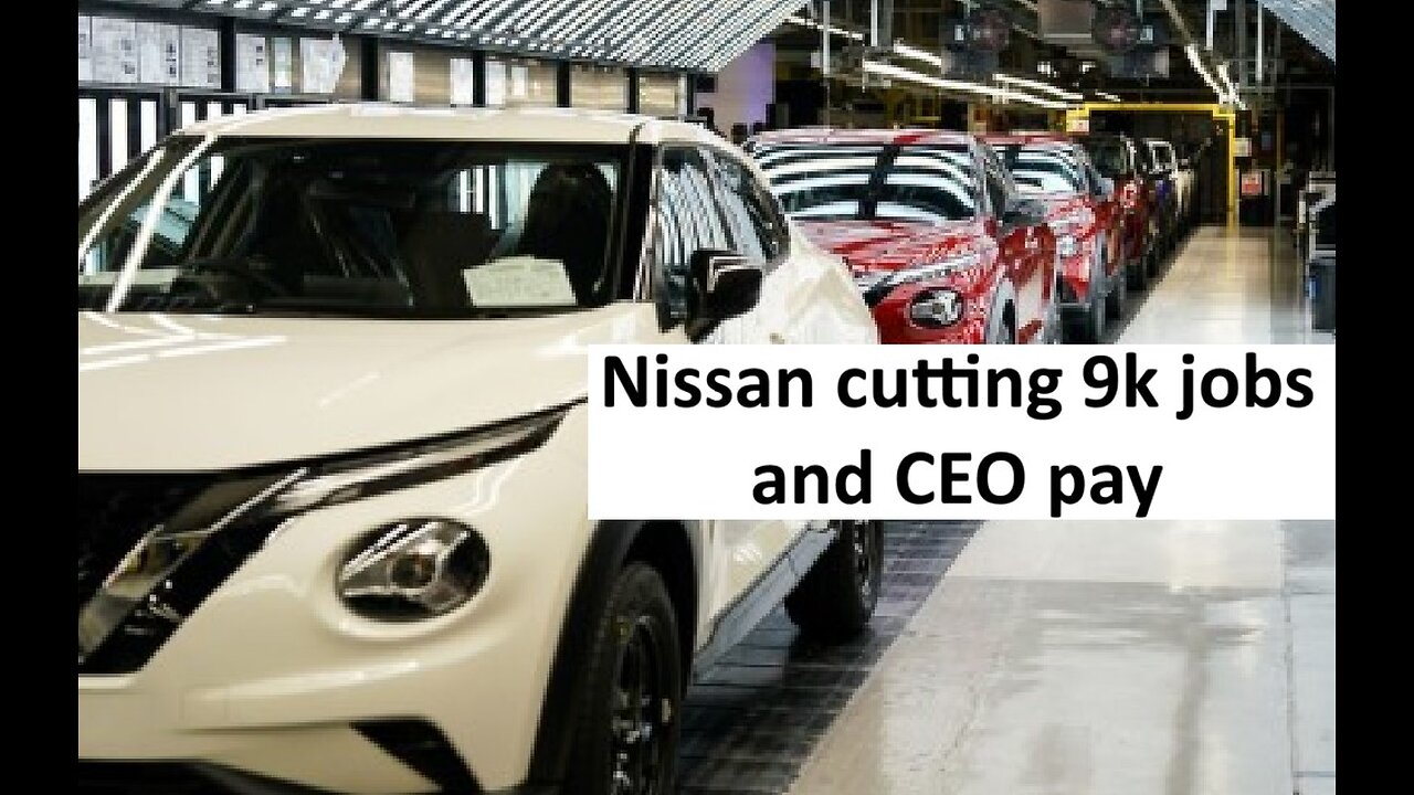 Nissan to cut 9,000 jobs and CEO pay