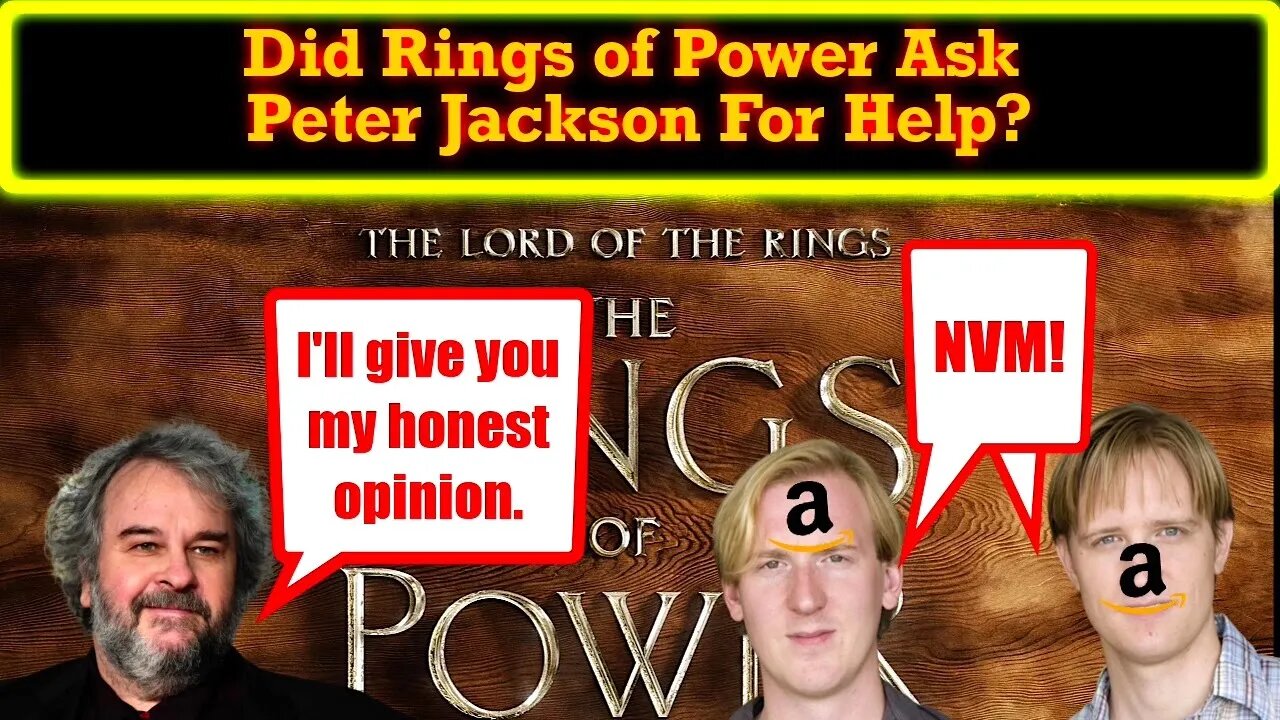 Peter Jackson Reveals The Rings of Power Offered To Show Him Scripts, But Never Followed Through!