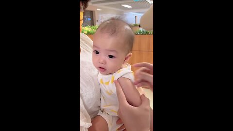 Baby getting shots| crying shots