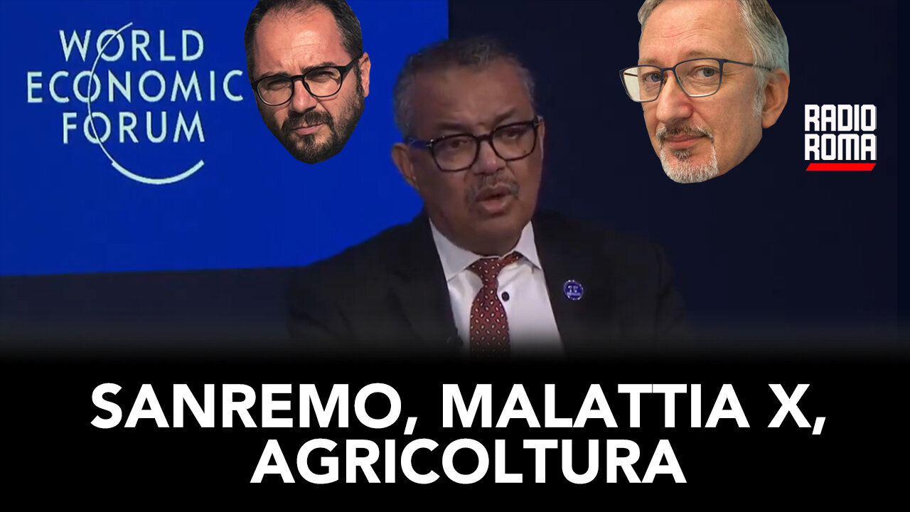 SANREMO, MALATTIA X, AGRICOLTURA (con Andrea Caldart e Gino Carnevale)