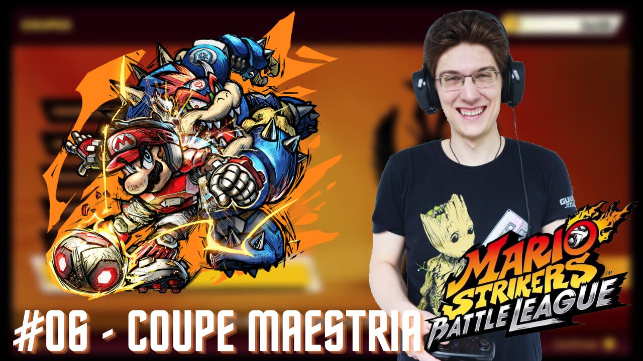 COUPE MAESTRIA - Let's Play : Mario Strikers Battle League part 6