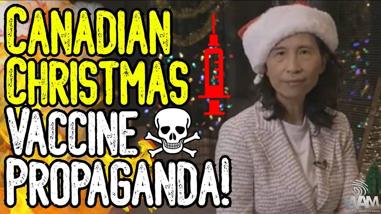 EVIL: Canadian Christmas Vaccine PROPAGANDA! - Government Threatens Kids With Santa's NAUGHTY LIST