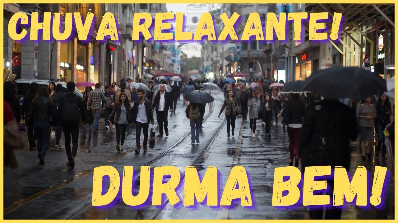 Live relaxante som da chuva! Durma já! Descanse, medite, estude!