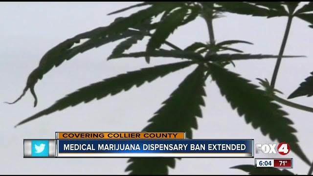 Ban extended on medical marijuana dispensaries in Collier County