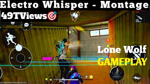 Free Fire Electro Whisper Bunde Montage Video 2024 !😱😱