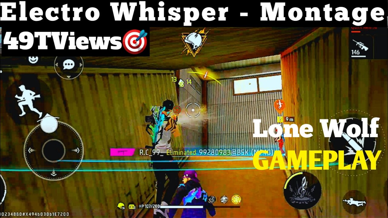 Free Fire Electro Whisper Bunde Montage Video 2024 !😱😱