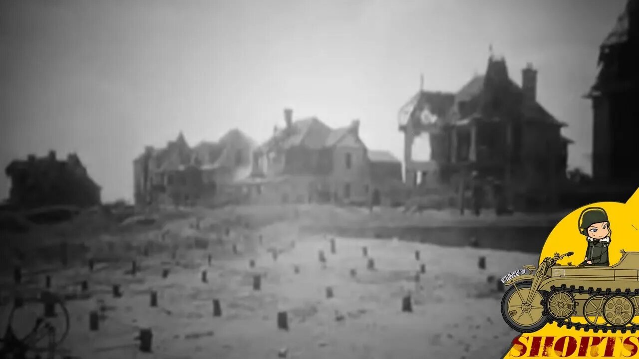 Gold Beach after the Battle - D-Day #shorts 31