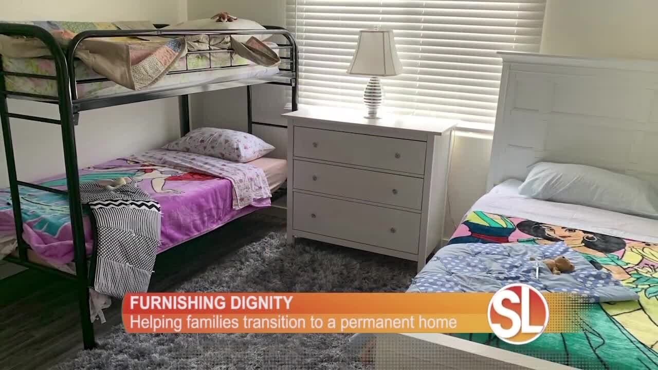 See how Furnishing Dignity helps people transition from the shelter to their new home