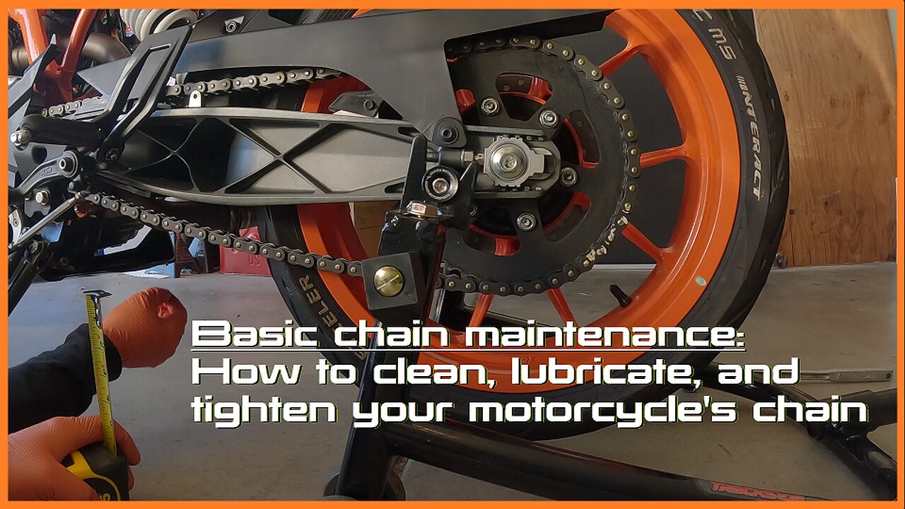 Moto How To: Chain Maintenance