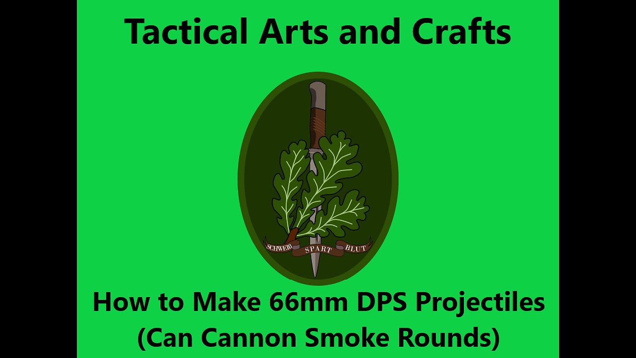 How to Make Can Cannon Smoke Grenades: Tactical Arts and Crafts