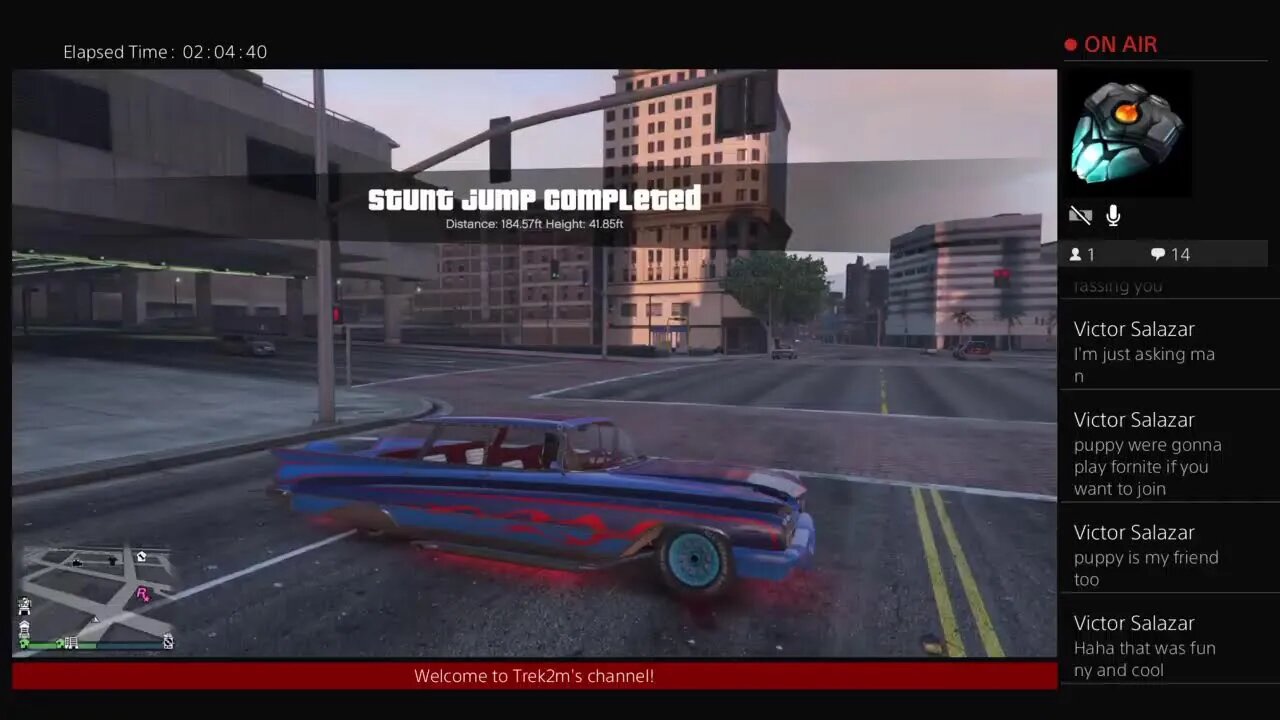 Trek2m is Playing Gta-5 Friends only server well it would Be if Only I Would only stop Day 807