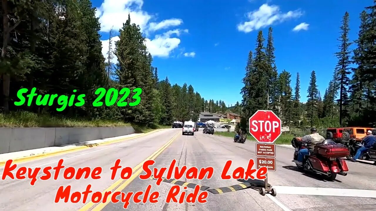 Keystone to Sylvan Lake Motorcycle Ride / Sturgis Motorcycle Rally