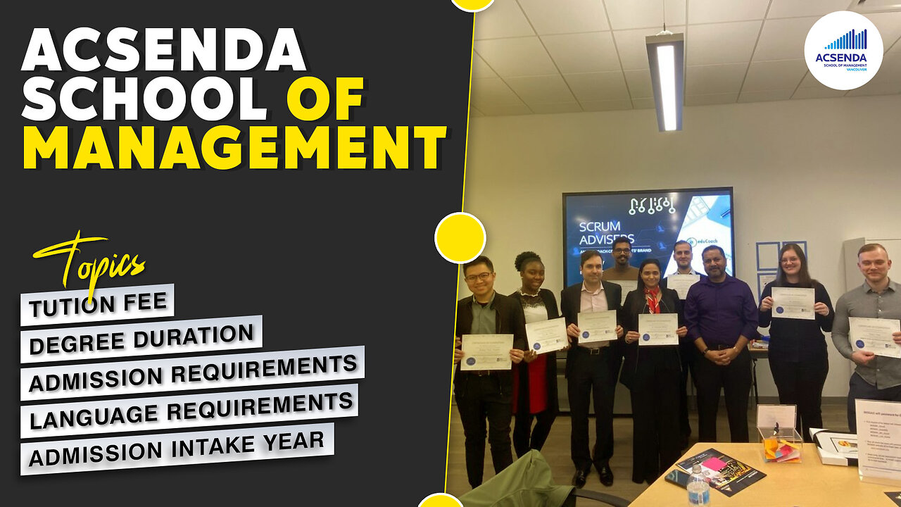 The Acsenda School of Management – Vancouver