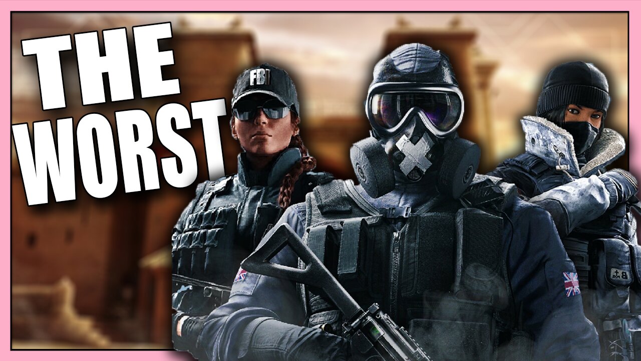 THE WORST RAINBOW SIX SIEGE PLAYERS EVER!