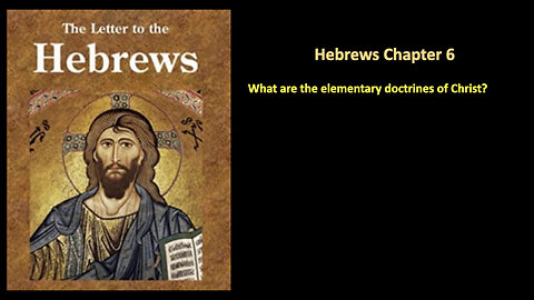 300 Hebrews Chapter 6