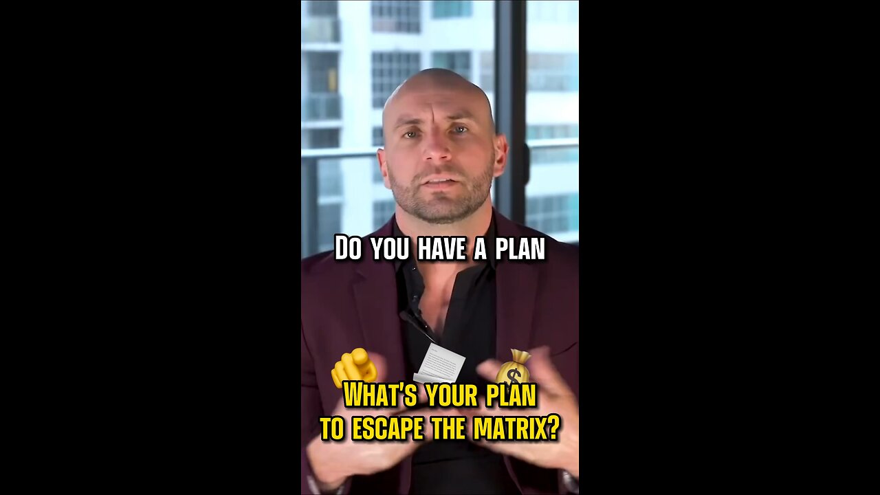Stirling Cooper | DO YOU HAVE A PLAN TO ESCAPE THE MATRIX