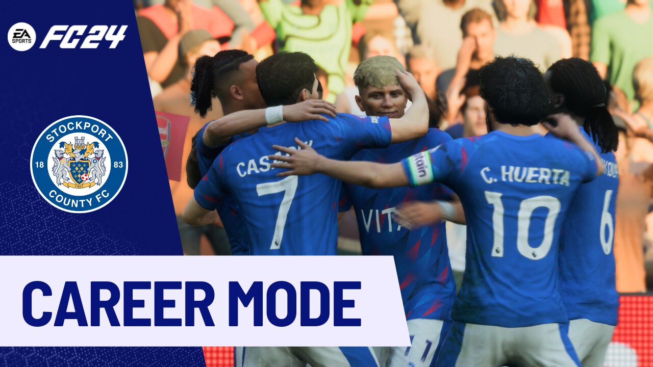 EAFC 24 Career Mode | Stockport County FC | Welcome Garnacho