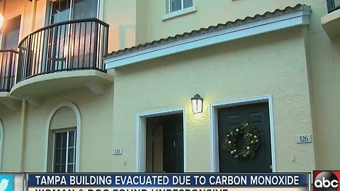 Tampa condos evacuated due to carbon monoxide