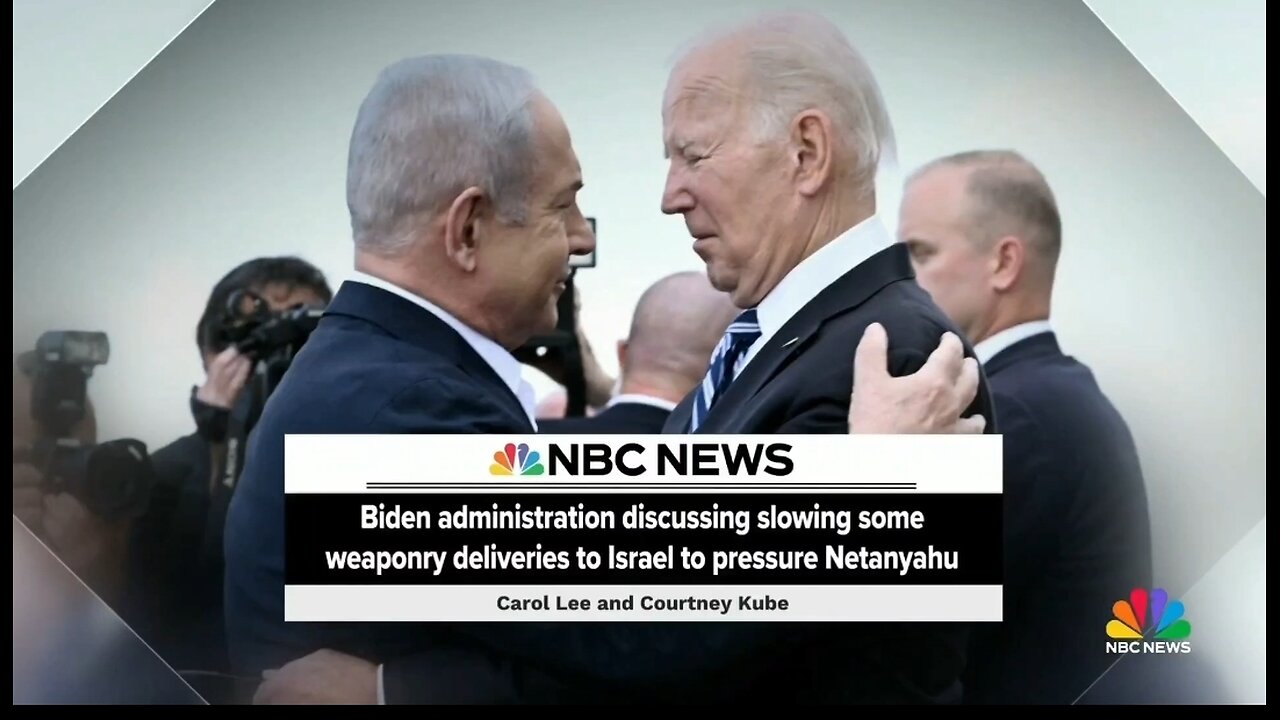 Biden Is Blackmailing Israel